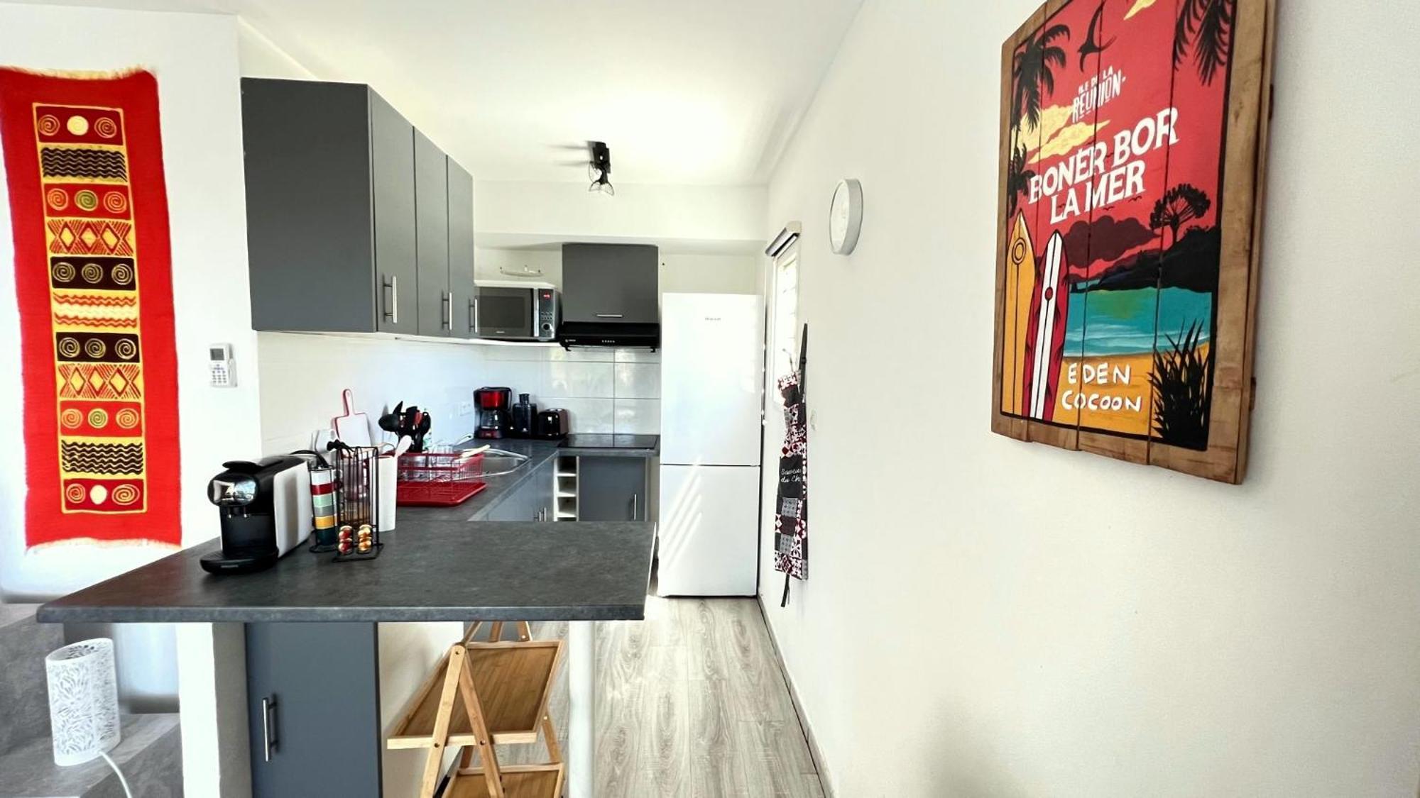 L'Eden Cocoon 3 Etoiles Proche Plage Saint Gilles Les Bains ภายนอก รูปภาพ